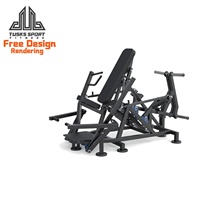 Machine combinée à double fonction pour presse pectorale inclinée à charge libre