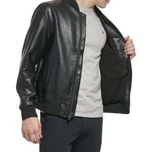 Veste en cuir véritable imperméable et élégante pour hommes, écologique, légère et durable à l'avant pour les aventures tout au long de l'année - Product Image 6