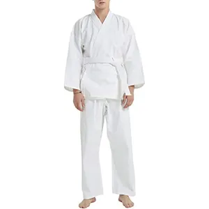 Profesyonel mücadele Mix dövüş sanatları toptan Kimono Bjj Gi üniforma Judo Karate üniforma takım elbise armut örgü pamuk kumaş
