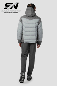 Veste d'hiver épaisse à capuche en duvet personnalisée, vêtements décontractés de rue, best-seller, pour hommes, de haute qualité, respirante - Product Image 6