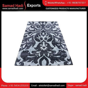 Venta caliente alfombras de lana hechas a mano abstractas modernas alfombras bordadas a mano de artesanos venta directa de fábrica de algodón de alta calidad - Product Image 2