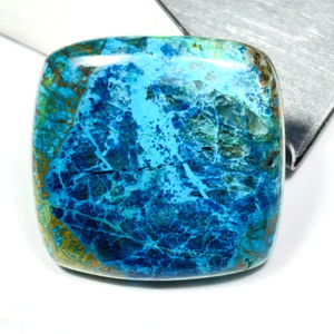 Cabochon de shattuckite fait à la main lisse belles pierres précieuses semi-précieuses en vrac Shattuckite naturelle pour la fabrication de bijoux prix de gros - Product Image 4