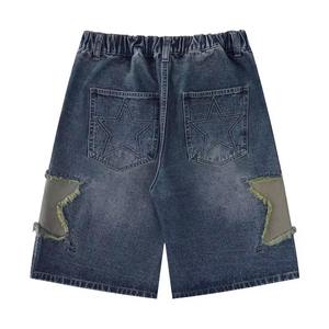 Nouvelle tendance Shorts en jean personnalisés pour hommes 100% coton Vêtements décontractés Logo et emballage personnalisés Imperméable Respirant - Product Image 5