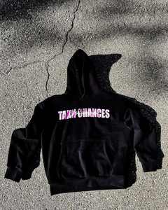 Speedy Industry 480 GSM Pullover Hoodie 100% Cotton Pullover Oversized Acid Washed Hoodie with Distress Logo Fast Shipping - Product Image 6