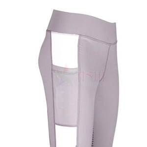 ASHI SPORTS WEAR Leggings d'équitation imperméables et coupe-vent en spandex/polyester pour femmes - Style jodhpur et culotte - Product Image 2
