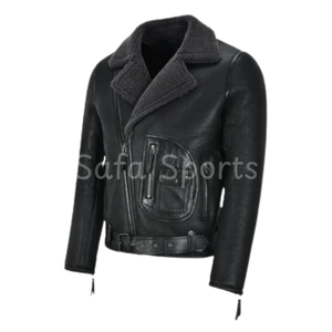 เสื้อโค้ทขนดาวน์ขนเป็ดไซส์ใหญ่พิเศษสำหรับผู้ชายแจ็คเก็ตหนังแกะสไตล์คลาสสิกสำหรับฤดูหนาว - Product Image 1