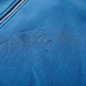 เสื้อสวมหัวคอเสื้อสเวตเตอร์ผ้าฝ้ายขนแกะมีซิปครึ่งแขนสำหรับผู้ชาย100% - Product Image 6