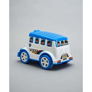 Autobús de Juguete de Plástico de la Policía para Niños de 2 a 4 Años - Product Image 3