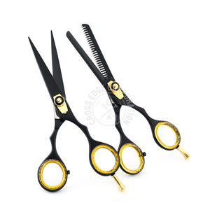 Customized Barber Hairdressing <b>Tool</b> Set Thinning Straight Scissor Hair Cutting Barber Scissor Non-Slip Silicone Grip - Product Image 5