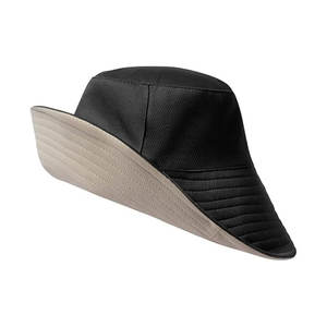 Nouvelle arrivée Chapeau seau en coton double face Casquette réversible tendance pour toutes les saisons pour chapeau de pêche à la plage - Product Image 1