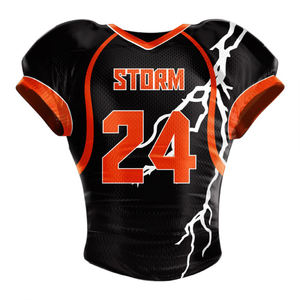 Abbigliamento sportivo uniforme da calcio di buona qualità Design personalizzato in materiale in poliestere 100% realizzato set di uniformi da Football americano - Product Image 3