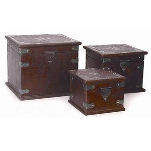 High Quality Indian Handicraft Wooden Treasure Chest Jewelry <b>Box</b> with Lock Decorative Wood Craft for Home Decor and <b>Gifts</b> - Product Image 1