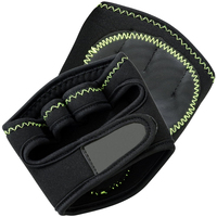 Protège-mains en caoutchouc naturel et PVC personnalisés, demi-doigts, avec support de poignet, pour l'entraînement, légers, unisexes, antidérapants, protection de la paume, pour la musculation