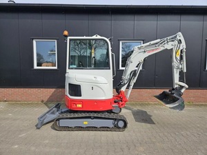 Miniexcavadora de cadenas Takeuchi TB325R de 2 toneladas con motor de alto momento de carga, cucharón de 0.12m y 1 año de garantía - Product Image 2