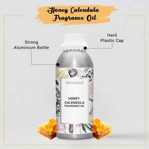 Aceite de Calendula de Grado Cosmético con Aroma a Vainilla, Aceite Esencial Prensado en Frío para Hidratar, Reafirmar y Nutrir el Cuerpo - Product Image 2