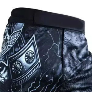 Short MMA avec impression de logo personnalisé Short de grappin de haute qualité pour hommes pour l'entraînement aux arts martiaux respirant avec OEM - Product Image 4