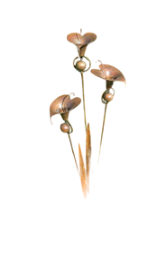 New Metal Flower Ground Insert Outdoor Lawn <b>Garden</b> Stakes High Quality Unique Design Top Standard Product In Factory Prices - Product Image 3