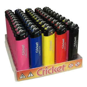 Briquet électronique multi-combustibles jetable et portable avec batterie au lithium rechargeable, allumage en plastique style silex pour cigarettes électroniques - Product Image 5