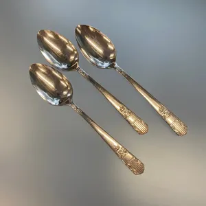 Modern Designer Cutlery and Decorative Spoon Set Stylish Dining <b>Essentials</b> for Home Kitchen and Fine Dining Table - Product Image 3