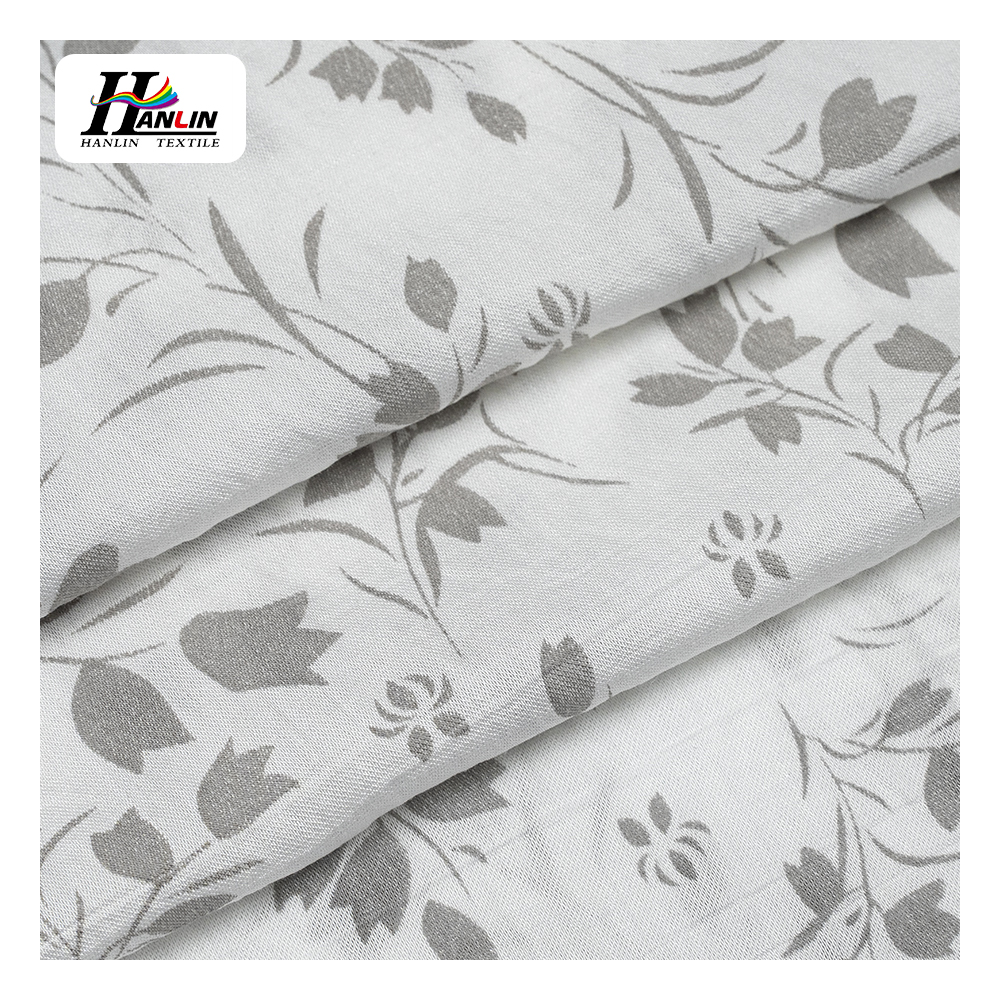 Wholesale Make to Order N/R Nylon Rayon Foiled Printing Fabric for Lady Trousers