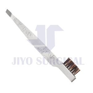 Pince à épiler à sourcils en acier inoxydable à pointe pointue professionnelle peigne à sourcils Offres Spéciales pince à épiler Extension de cils utilisation de beauté - Product Image 2