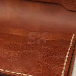 Clip para Billetes de Cuero Genuino de Alta Calidad, Delgado, de un Solo Color, para Venta en Línea - Product Image 2