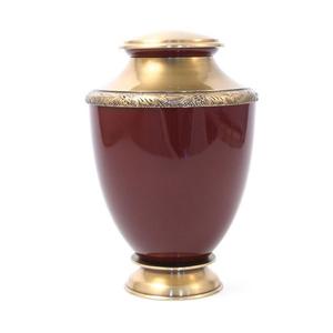 Urnas de cremación de alta calidad en tarro de cremación de aluminio y metal 2024 nuevos acabados coloridos decorativos urnas de cremación para adultos funeral - Product Image 5