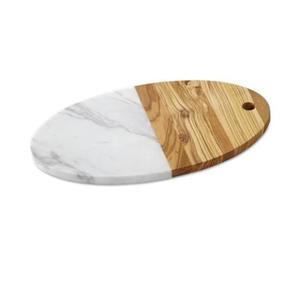 Tabla de cortar de madera de acacia ecológica, tabla de cortar duradera de uso diario para cocina, tabla de cortar para ensalada de pescado y verduras - Product Image 5