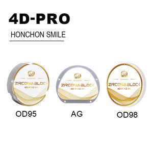 4d Pro Zirkonia Blanco Beste Prijs Implantaten Dentales De Zirkonia Doorschijnende Zirkonia Keramische Schijf - Product Image 3