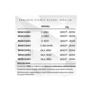 Poignée d'ouverture de porte intérieure droite et gauche plaque de nickel brillant pour Mercedes Glk, classe C W204 - Product Image 6