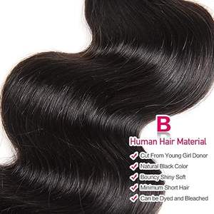 Paquetes de cabello humano virgen alineados con cutícula cruda 100% Extensiones de cabello humano virgen brasileño sin procesar Onda profunda suelta natural - Product Image 5