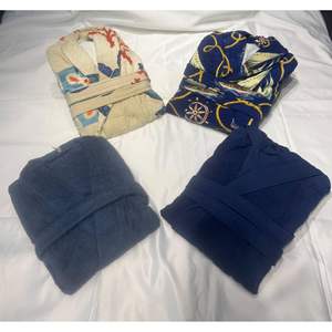 เสื้อคลุมอาบน้ำผ้าฝ้าย100% แห้งเร็วหลากสีทำจากไก่งวง - Product Image 2