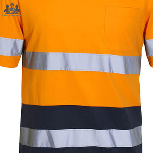 เสื้อยืดนิรภัยสำหรับผู้ชาย |   ผ้าฝ้าย 100% |   ผ้าใบแคนวาสความแข็งแรงสูง |   ป้องกันรังสียูวี ระบายอากาศได้ดี |   ติดทนนาน |   โรงงานโดยตรง - Product Image 4