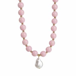 Round Acrylic Multi-color Fashion Beaded Necklaces for Women with <b>Gift</b> <b>Box</b> - Product Image 3