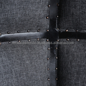 Chaise longue de salon, modèle n° 2311 Fabriqué en bois d'acajou, mousse épaisse et tissu doux, design moderne et élégant - Product Image 3