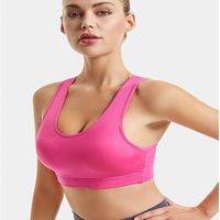 Soutiens-gorge de sport unisexes de haute qualité, respirants, antibactériens, écologiques, grandes tailles, en maille Spandex/Nylon, bretelles réglables