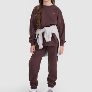 Survêtements pull pour filles personnalisés à la mode survêtements décontractés respirants de qualité supérieure survêtements pull pour filles - Product Image 1