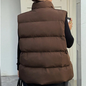 Chaleco Acolchado Impermeable y Transpirable de Invierno Clásico y Moderno 2025, con Logotipo Personalizado, Diseño de Diseñador, Estilo Casual para Hombre y Mujer - Product Image 3