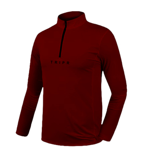 Logo personnalisé imprimé anti-rides polaire solide à manches longues col rond à capuche pull hommes tricoté doublé lettre - Product Image 2