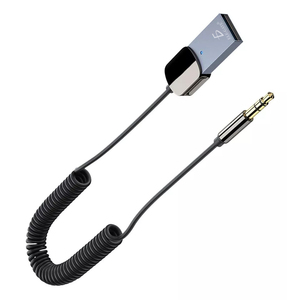 Adattatore Bluetooth 5.4 2-in-1 in Materiale PC con Porta AUX e Trasmettitore FM, Funzioni Stereo Amplificatore DSP e Vivavoce per Telefono - Product Image 2