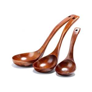 Ensemble de cuillères de cuisine en bois faites à la main ensemble d'ustensiles de cuisine pour la maison et le restaurant ensemble d'ustensiles en bois - Product Image 2