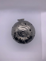 Pendentif marocain gravé élégant en acier inoxydable plaqué argent, fait main, décoratif, brûleur d'encens traditionnel, OEM disponible