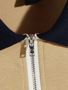 Polos de talla grande para hombre, camiseta de polo lisa con estampado de logotipo personalizado, camiseta de polo de golf en blanco de Color sólido para hombre - Product Image 4