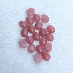 4mm 8mm 12mm 14mm Natural guayaba cuarzo corte ovalado cabujón suelto hecho a mano AAA grado terceros certificado joyería Rosa mejor distribuidor - Product Image 2