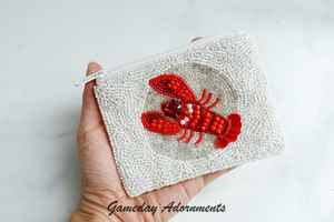 Bolso de mano con cuentas de semillas de estilo bohemio hecho a mano, monedero con cuentas bordadas y logotipo personalizado, tallas de moda para mujer para promociones - Product Image 4