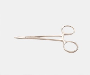 คีมปากด้านบนที่หนีบสเตนเลสสตีลที่มีความแม่นยำตรงมีความแม่นยำสำหรับการผ่าตัดทางการแพทย์ใช้กันยุงระดับพรีเมี่ยมแบบแมนนวล - Product Image 2