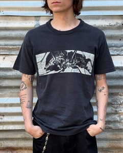 American Trendy Streetwear Hip-hop suelta Casual camiseta de gran tamaño hombres carta cuello redondo Top Unisex - Product Image 1