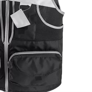 Chaleco de Seguridad Reflectante para Hombre, Diseño Ligero y Transpirable, Ideal para Trabajos Nocturnos en Carreteras y Construcción, Alta Demanda - Product Image 5