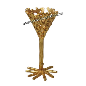 Qualité supérieure Top Vente Aluminium Métal Boule De Cristal Présentoir Oeuf Sphère Stand Pour La Décoration - Product Image 1
