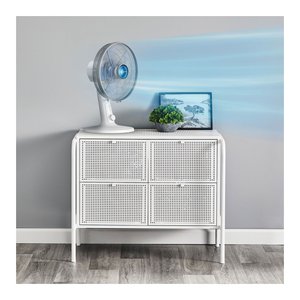 Ventilador de Mesa Turbo Silence Extreme + VU2740 de 5 Aspas, 20W, 35cm, Blanco, Modelo 1830009365 - Product Image 3